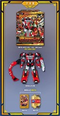 Metal Cardbot S FLAMENOVA Flame Nova Red Fire Truck Cars Transforming Robot 2025