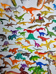 Lot of 130+ Plastic Rubber Dinosaurs 1 Battery Operated & Vintage Animals