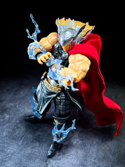 New Ac Factory Toys Thor Thunder God Marvel Anime Action Figure Figurine Kaiyodo