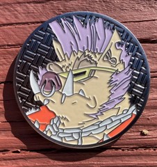 Teenage Mutant Ninja Turtles-Donatello, 2 inch Medallion Challenge Coin
