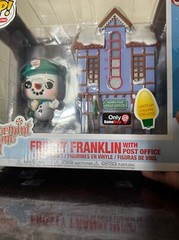 Funko Pop Town Christmas #03 Frosty Franklin with Post Office Peppermint Lane