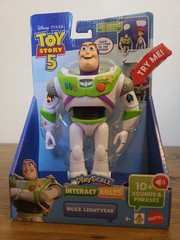 Disney & Pixar Toy Story 5 Interactables Buzz Lightyear 7″ Playscale Talking