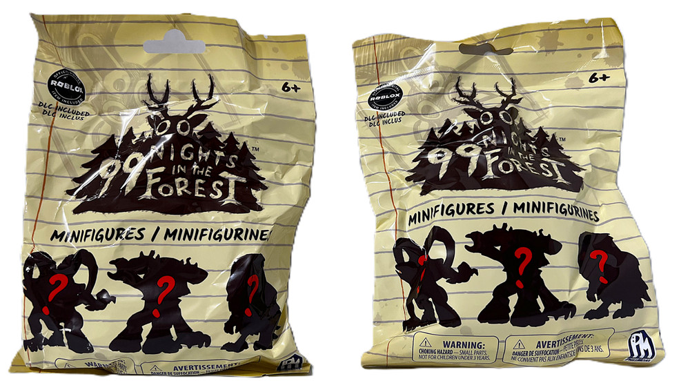 99 Nights in Forest Roblox Official Blind Bag Figure w/ DLC Code Unreleased 2X