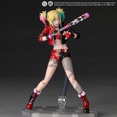 Kaiyodo Revoltech Amazing Yamaguchi Harley Quinn Suicide Squad ISEKAI Ver.&Bonus