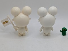Kakao Friends Miniature Figures Ryan Muzi & Con from Brick Cheese Friends Build