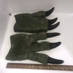 Jurassic Park Dinosaur Green Claws Gloves Costume Raptor Cosplay Or Halloween