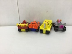Paw Patrol Toys Metal/Plastic Die Cast Cars 4 Assorted Vehicles Lot 3
