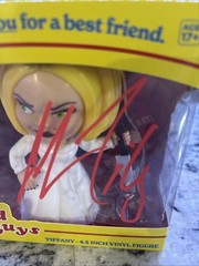 Jennifer Tilly Tiffany 4.5” Vinyl Figure SIGNED Autographed w/ COA Horror Chucky