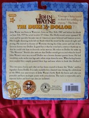 John Wayne The Duke Figure Dollor Dollar Horse w/Box Schylling 100 Years