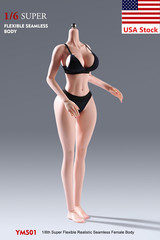 YM501 1/6 Female Sexy Plump Large Bust Flexible Details Body 12″Figure Doll
