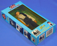 THREE STOOGES MOE LARRY CURLEY SHEMP 4-FIGURE SET 1999 SEALED FIGURES TOY CO.