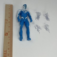 McFarlane DC Multiverse JLA Superman Electric Blue Figure Plastic Man Wave