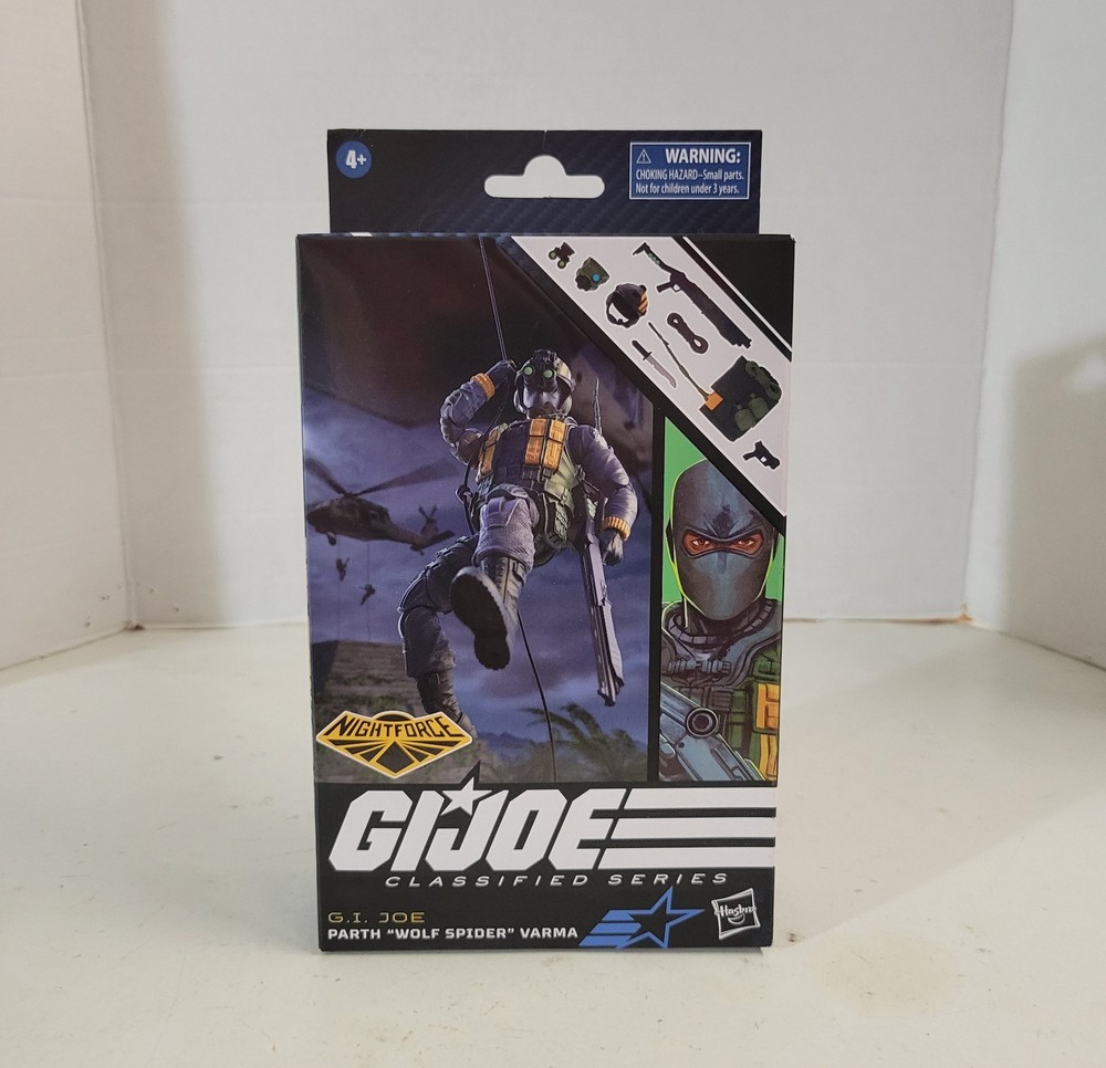 GI Joe Classified Parth Wolf Spider Varma #109 Figure 2023 New