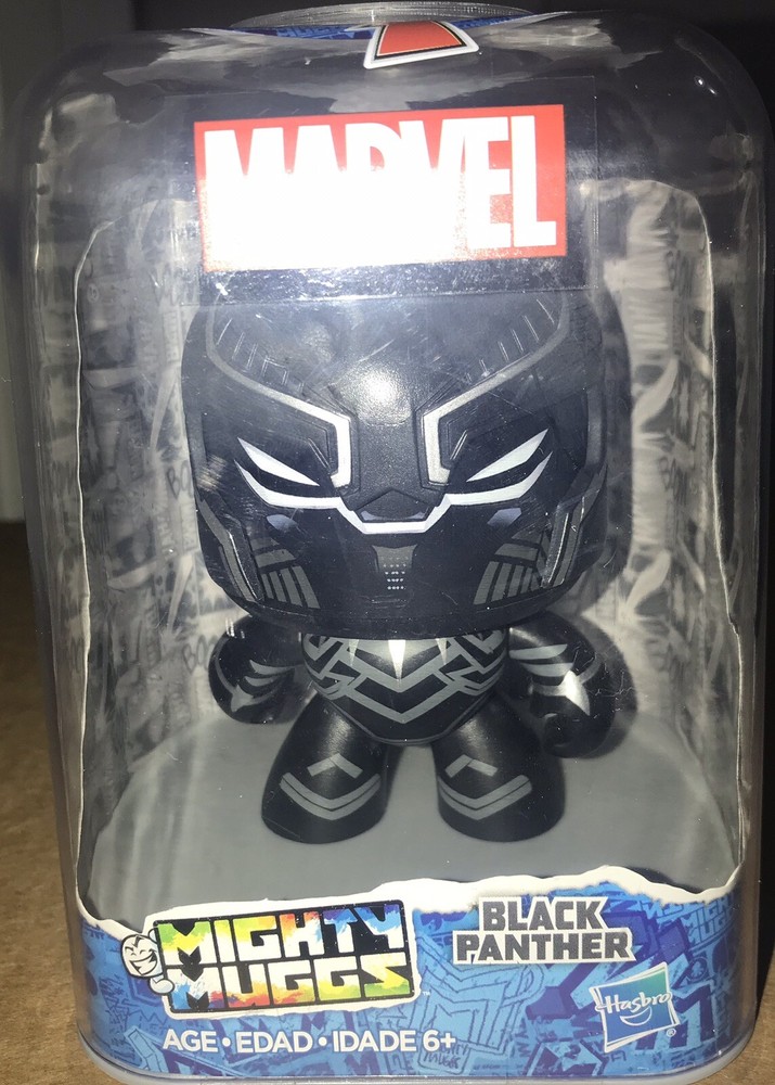 HAsbro Marvel Mighty Muggs Black Panther Christmas Birthday Gift Toy Rare