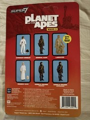 Lot Of 4 Planet Of The Apes Super 7 Reaction Figures Lawgiver Statue Mendez XXVI