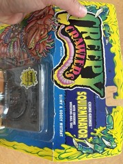 Vintage 1994 Toymax Creepy Crawlers Figure Squirminator Crime Grimes NIB READ