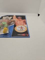 WWE Retro Series 9 Macho Man Randy Savage Figure WWF Mattel in Defender Case