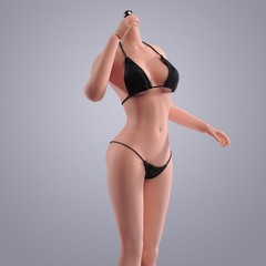 USA ANT AB003S 1/6 Female Seamless Body Model 12″ Flexible Normal Action Figure