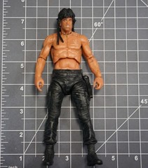 NECA John Rambo Figure Sylvester Stallone 2015 Convention Exclusive Complete