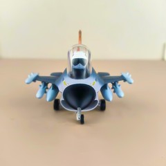 NG Fortune Leopard Q-version Model F-16AM Fighter Jet Aircraft Model