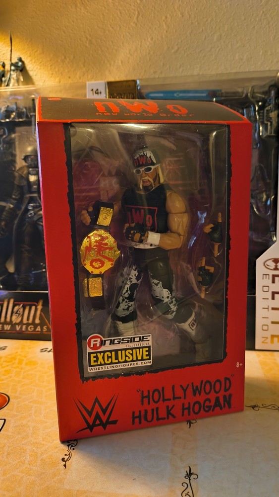 WWE Elite Collection Ringside Exclusive nWo “Hollywood” Hulk Hogan Wolfpack WCW