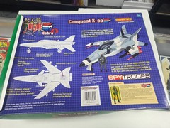 2003 G.I. Joe Vs. Cobra Spy Troops Conquest X-30 Jet W Slip Stream Box Manual