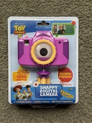 2026 Disney Toy Story 5 SNAPPY Digital Camera Tripod Videos Photos
