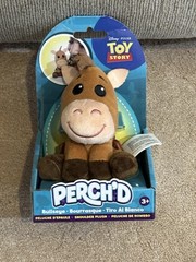 NEW – Toy Story Perch’d BULLSEYE 3.75″ Shoulder Plush Toy Figure 2026
