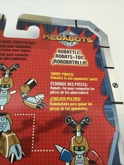 2001 HASBRO MEDABOTS LANDMOTOR CAR-3118 NEW GAME CARD AND DIE
