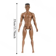 Strong Man 1/6 Male Doll White/Normal/Tan Action Figure Body DIY Toy