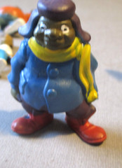 VINTAGE FAT ALBERT & JUNKYARD GANG COSBY KIDS TV SHOW TOY 8 FIGURE PLAY SET + 1
