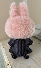 6 pc outfit for 38 cm Labubu doll. Wednesday character clothes