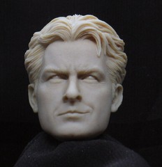 CHARLIE SHEEN CHARLIE “TWO AND A HALF MEN” HEAD SCULPT Action figures 1/6 Scale