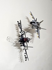 GI Joe Wall Mount For Cobra Rattler (1984, 2008) or 1988 Tiger Rat