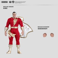 POPMART GONG 1/12 Kingdom Come Shazam Collectible Male Action Figure Normal Ver.