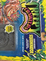 Vintage 1994 Toymax Creepy Crawlers Figure Squirminator Crime Grimes NIB READ