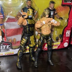 Penta El Zero M & Rey Fenix Unrivaled Series 6 Figure Lot Lucha Bros AEW WWE