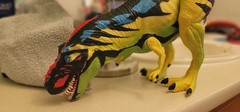 Chaos Effect Thrasher T-Rex | Jurassic Park 1997 – HTF Vintage Toy