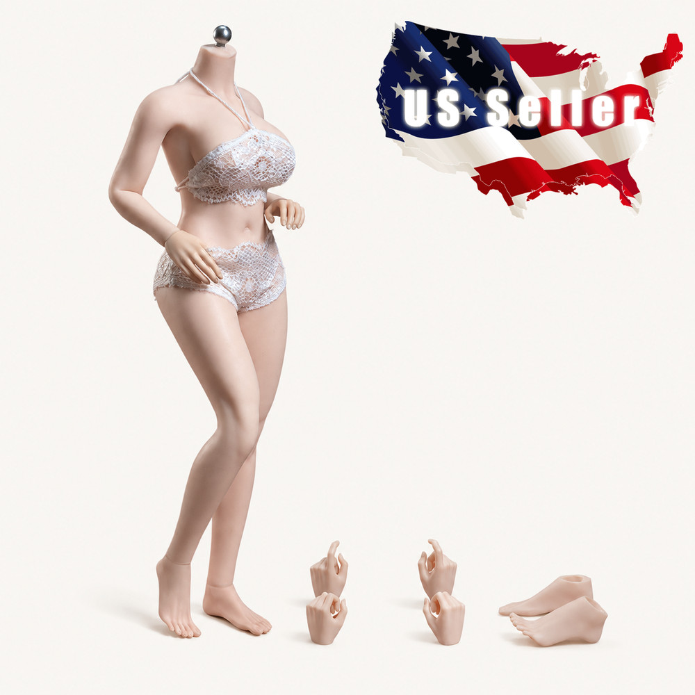 TBLeague PHICEN S38A 1/6 Female Seamless Curvy Body Pale Skin Large Bust Figure