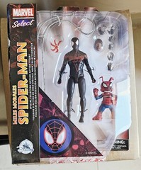 🕷️Marvel Select Miles Morales Spider-Man + Ham Duo Disney D23Expo NEW/SEALED