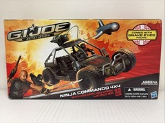 GI Joe Ninja Commando 4×4, AWE Striker, Retaliation, Snake Eyes, 2011, New, MISB