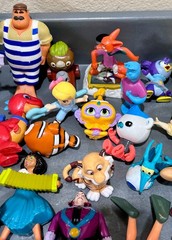 Lot of Disney Characters PVC Bluey,Nemo,Massimo,Alladin & More