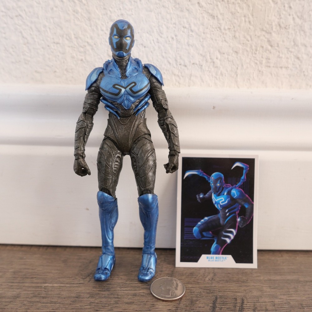 McFarlane DC Multiverse Movie Blue Beetle 7″ Action Figure Loose w/ Card