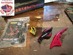 New BOX Unique Toys UT R-09 Red Destroyer AUTOBOT TRANSFORMER MOVIE ALLOY 9″ USA