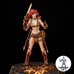 Red Sonja: Gold and Red Limited Edition Epic H.A.C.K.S. 1:12 Scale Action Figure