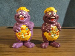 Vintage 1980’s / 1994 CHUCK E CHEESE SHOWTIME PIZZA PVC Figures x 12