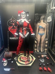 READ Sideshow Collectibles Phicen TBLeague Harley Quinn 1/6 DC Action Figure.