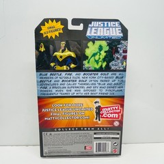 Blue Beetle Fire Translucent Booster Gold Justice League Unlimited 3 pk NIP Rare