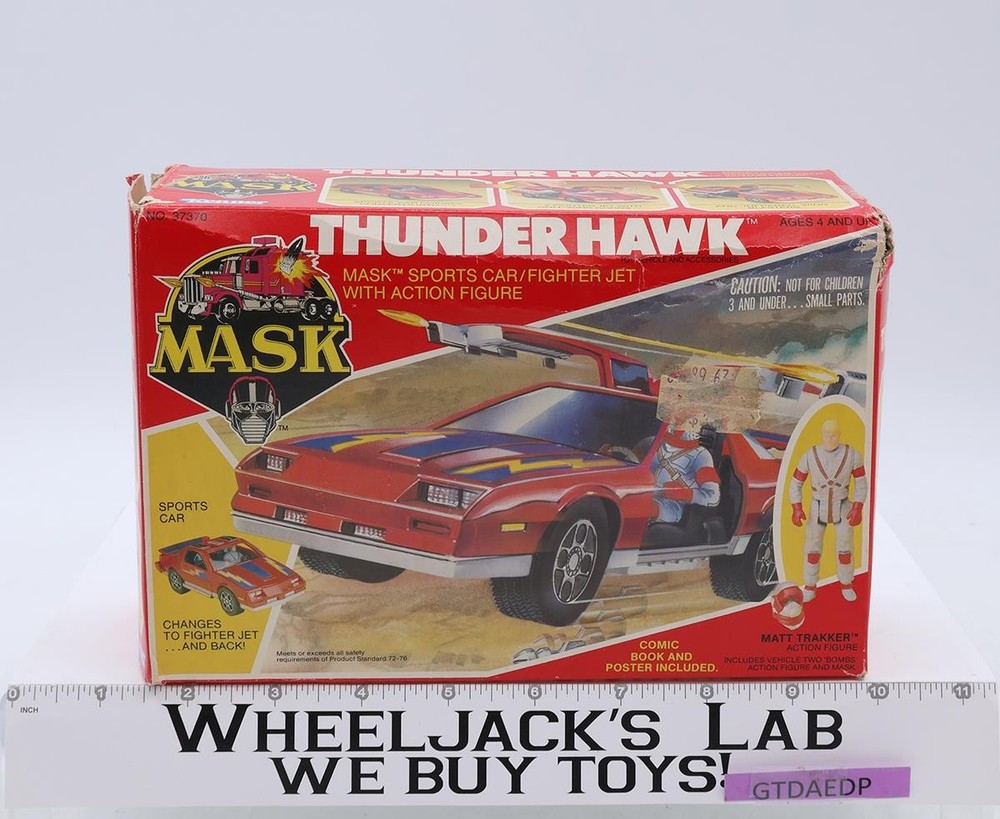 Thunderhawk Matt Trakker 100% Complete W/Box & Manual MASK 1985 Vintage