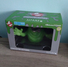 NEW Ghostbusters SLIMER Titans Vinyl Figure 2016 NIB Sealed 4.5″ Translucent